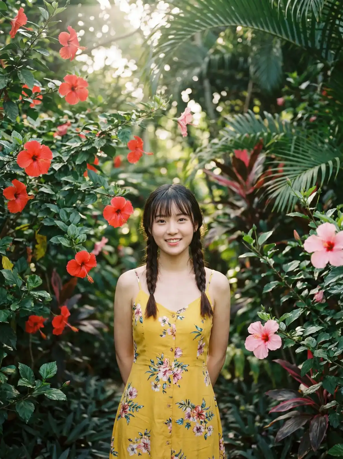 爱情岛论坛-会员专区|热门社区|在线论坛|爱情岛论坛官方网站 嘉宾在热带花园中的写真